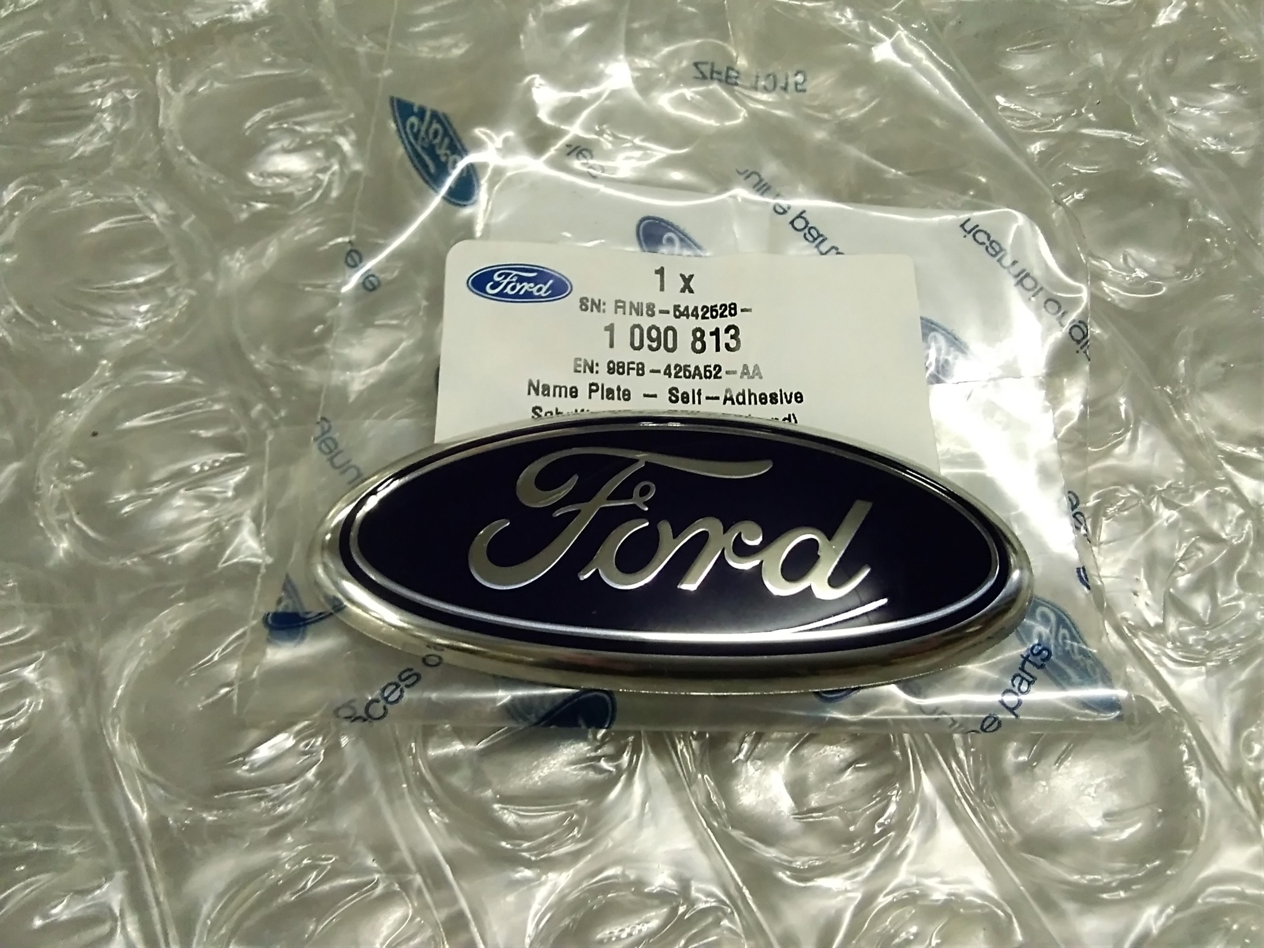 1090813-Ford Original Ford-Ornament/Ford-Pflaume hinten Ford Ka 1999-2008