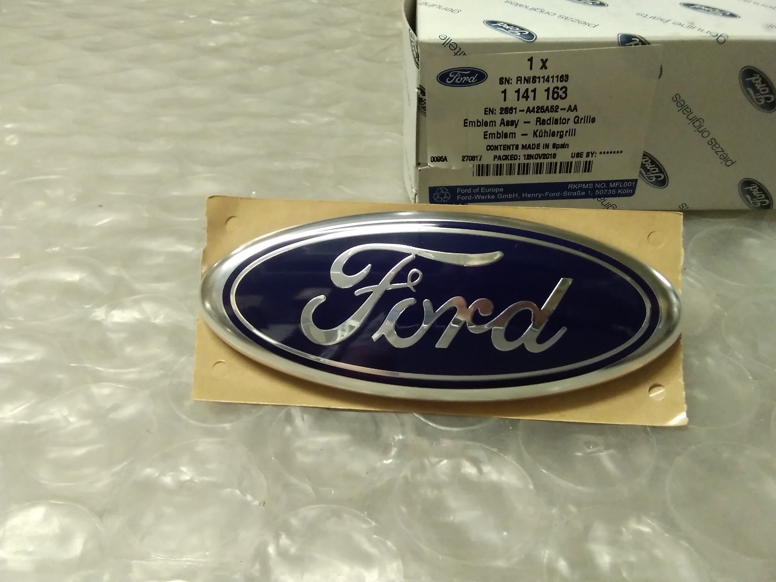 1141163-Original Ford Emblem vorne Ford S-Max Mk1 2006-2010