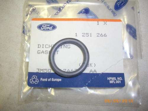 1251266-Ford Original Dichtung Sensor Kühlmitteltemperatur Ford Fiesta 1.4 Ltr. TDCi  Dieselmotor 2001-2008