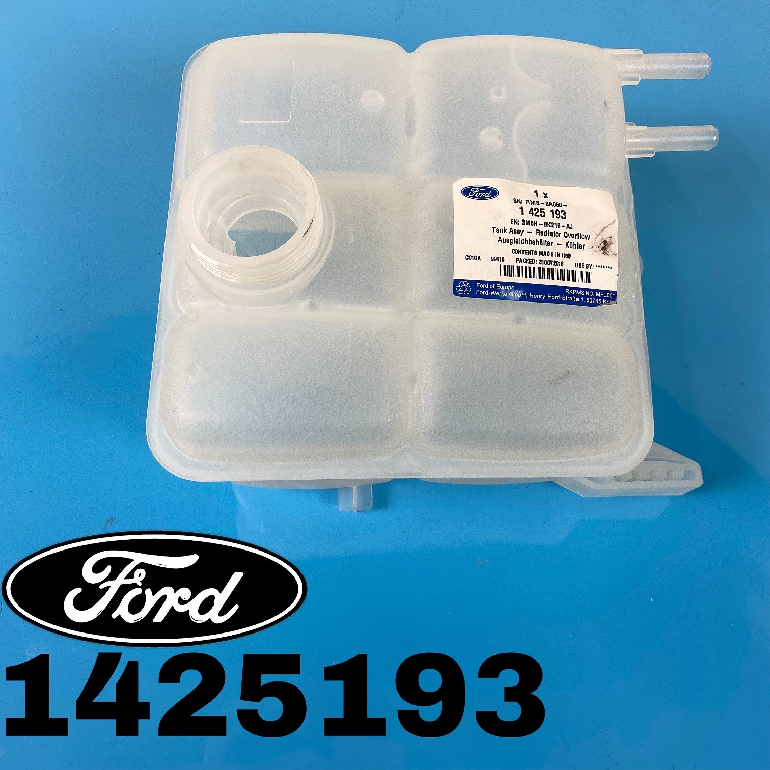 1425193-Ford Original Ausgleichbehälter Kühler Ford Kuga 2.0 TDCi Dieselmotor 2008-2010 Restposten**
