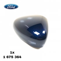 1675364-Ford Original Spiegelkappe rechts Atlantik-Blau Metallic Ford Fiesta Mk7 2010-2012