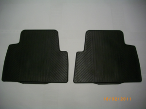 Fußmattensatz Gummi, 2-teilig  hinten für den Ford Focus C-Max und C-Max I 2003 bis 2010