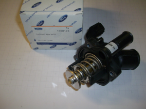 1358178-Ford Original Thermostat Ford Mondeo III 1.8 Ltr. SCI Benzinmotor 2003-2005